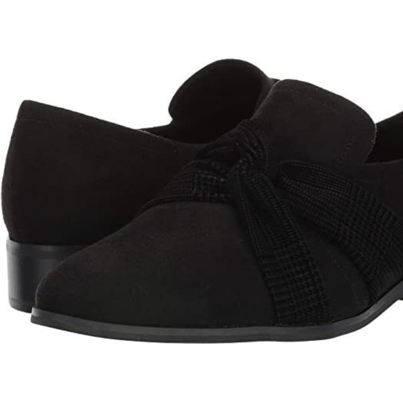 Bella Vita Billie II Twist Front Loafers, Black/Plaid Twist Women Size 7 M - Picture 4 of 11